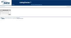 Desktop Screenshot of listingchecker.propertyinfo.com